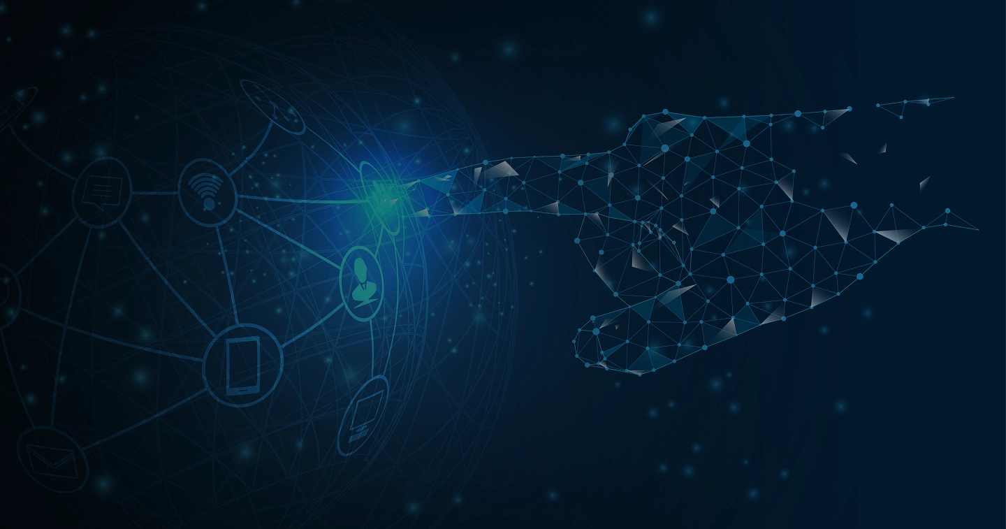 Grafica di sfondo della pagina contatti di Credessa